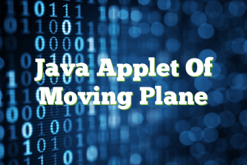 Java Applet Of Moving Plane